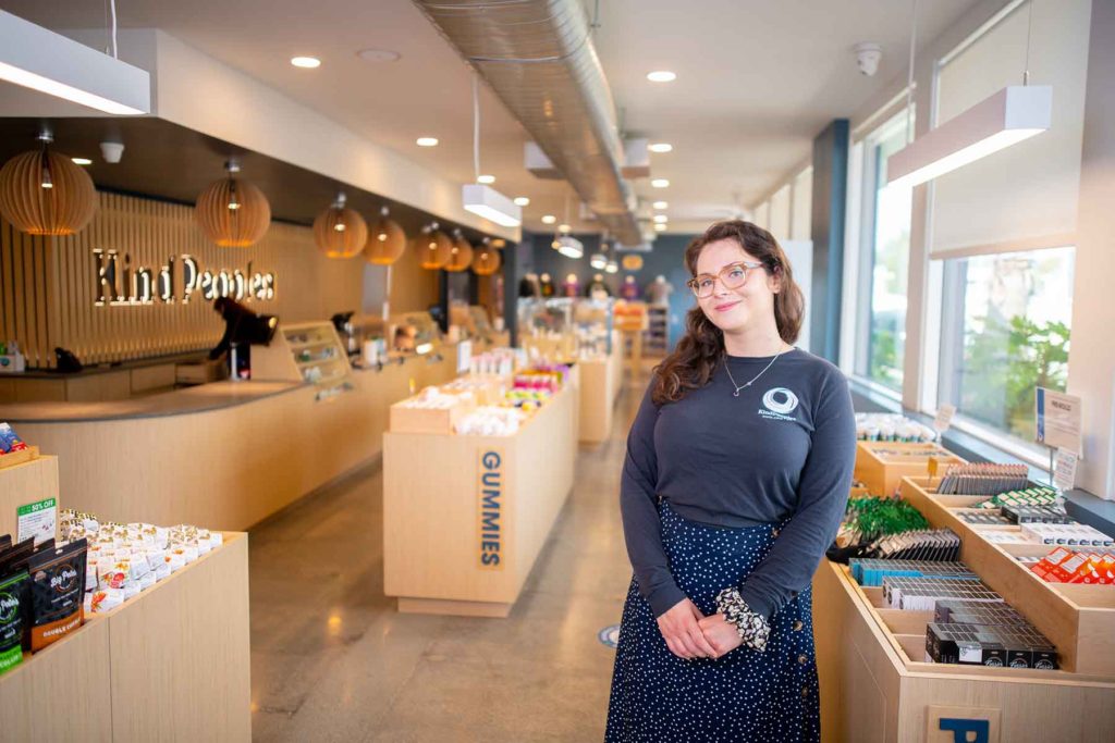 Inside of KindPeoples Dispensary